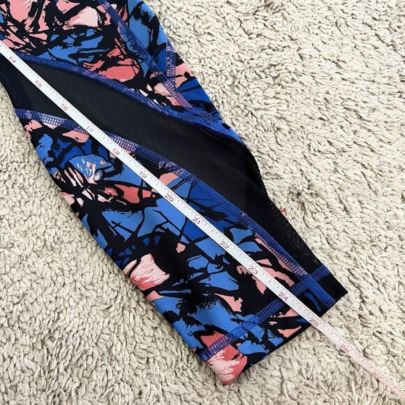 Lululemon Size 4 Inspire Tight II Paint Storm Harbor Blue Multi  Active Leggings - Picture 12 of 12